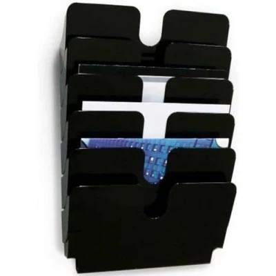 Afbeelding van Durable FLEXIPLUS 6 A4 LANDSCAPE zwart
