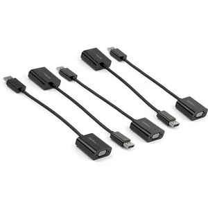 Afbeelding van StarTech.com DisplayPort naar VGA adapter 1920x1200 set van 5