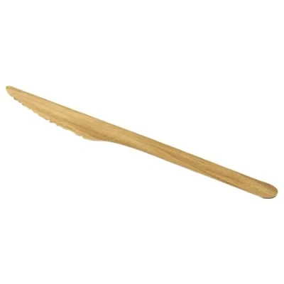 Afbeelding van Fiesta Compostable biologisch afbreekbare houten messen 16,5cm (100 stuks)