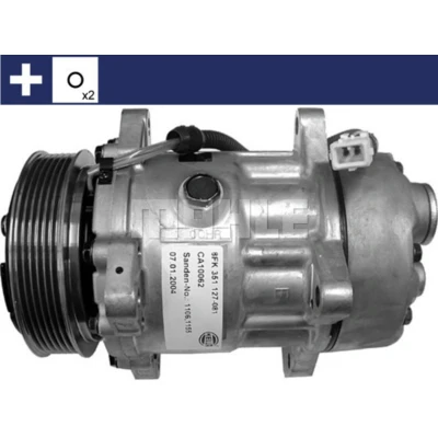 Afbeelding van Compressor, airconditioning MAHLE ACP 360 000S