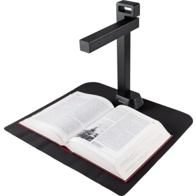 Afbeelding van IRIScan Desk Pro. Boek Scanner LED, OCR documentscanner 21MP Camera Visualizer v6PRO: PDF Editor, draagbare scanner, boekscanner a3, AI vlakgelegde Auto Scan Vinger Verbergen, A3 WinMac