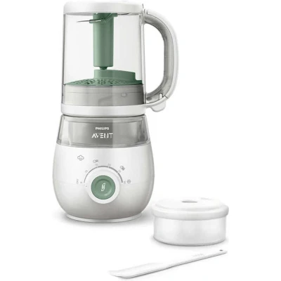 Afbeelding van Philips Avent Stomer Blender SCF885/01 4 in 1 healthy baby food maker machine voor babyvoeding