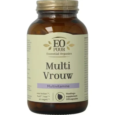 Afbeelding van Essential Organics Organ Multi vrouw puur 120 vcaps