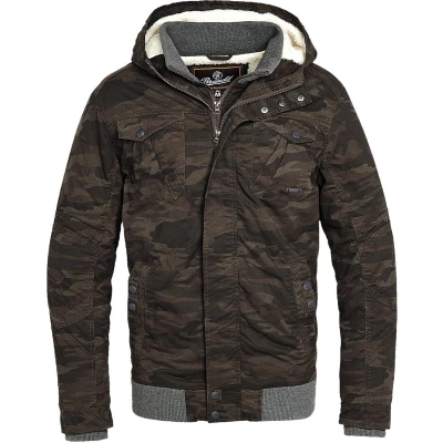 Afbeelding van Brandit Parkmont Jacket Winterjas camouflage L Katoen Basics