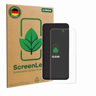 Afbeelding van ScreenLeaf Screenprotector voor Samsung Galaxy A56 5G Duurzame schermbescherming Folie Beschermfolie transparant (2 Stuks)