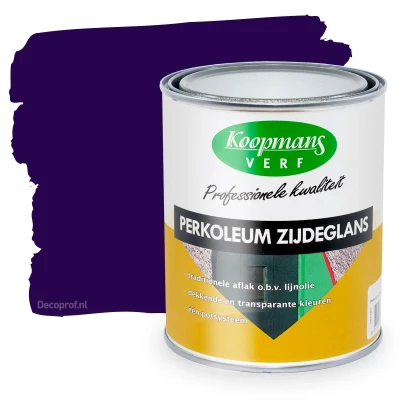 Afbeelding van Koopmans Perkoleum Zijdeglans Dekkend Ready Mixed 2,5 ltr 238 antiekblauw Buitengevel &amp; Tuin