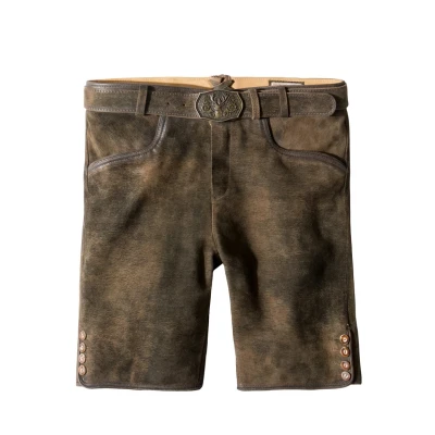 Afbeelding van Stockerpoint leren broek fred, Havanna spekt, 48