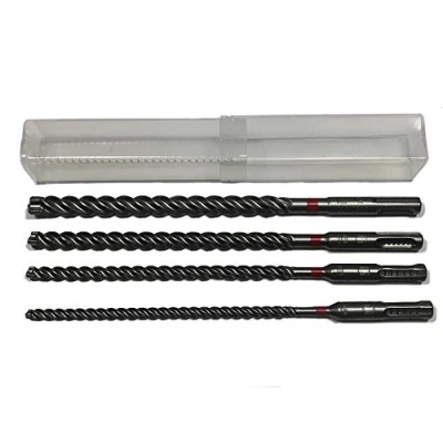 Afbeelding van 4 delige Hilti boorset SDS PLUS TE CX 6 8 10 12/220 mm hamerboor