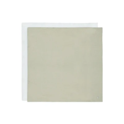 Afbeelding van Multidoek Jollein Hydrofiele Doek Large 115x115cm Wild Rose/Ivory (2pack)