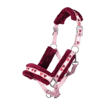 Afbeelding van HKM Halster Amelie Oud Roze Pony