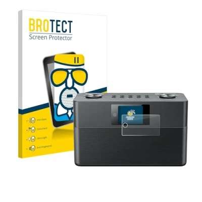 Afbeelding van BROTECT Screenprotector voor Kenwood Smart Radio CR ST100S B Folie Beschermfolie Beschermglas matte