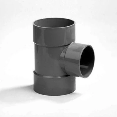 Afbeelding van Dyka Verloop T stuk 3x lijmmof 90 PVC keurmerk BRL52100 125 x 110mm