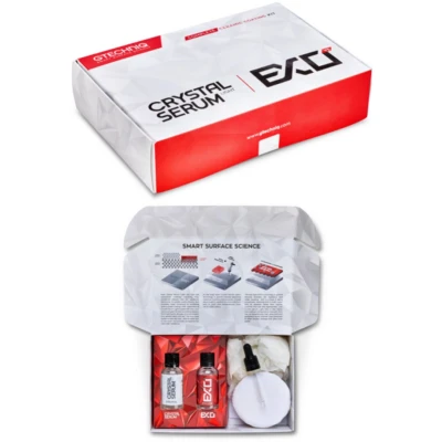 Afbeelding van GTECHNIQ Complete Ceramic Coating Kit Crystal Serum Light Exo V5 50ml