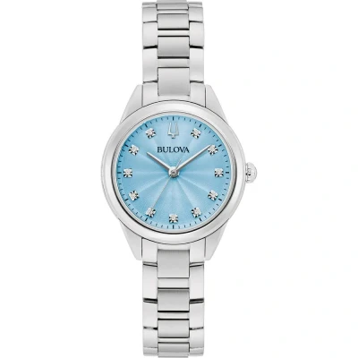 Afbeelding van Bulova Sutton 96P250 Horloge Staal Zilverkleurig Ø 28 mm