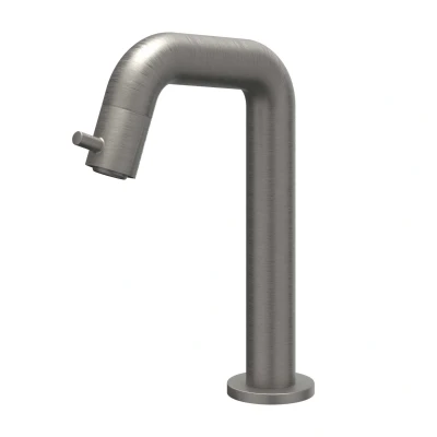 Afbeelding van IVY Bond fonteinkraan contour model S Geborsteld Metal Black PVD