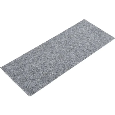 Afbeelding van vidaXL 15 st Trapmatten zelfklevend rechthoekig 60x25 cm lichtgrijs