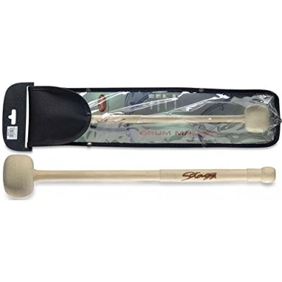 Afbeelding van Stagg 15169 380 mm Maple Mallet voor Marching/Orchestral Trommel met Grote Hard Felt Tip
