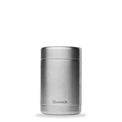 Afbeelding van QWETCH lunchbox voor onderweg roestvrij staal 340 ml Voedselbox 5 uur warm en 7 koud BPA vrij waterdicht kantoor, reizen, picknick