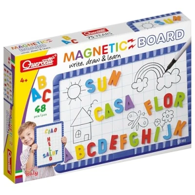 Afbeelding van QUERCETTI 5181 Magnetino letters Starter Set; magneetbord met