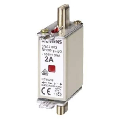 Afbeelding van Siemens 3NA7820 Zekeringsinzetstuk Afmeting zekering : 000 50 A 500 V 3 stuk(s)