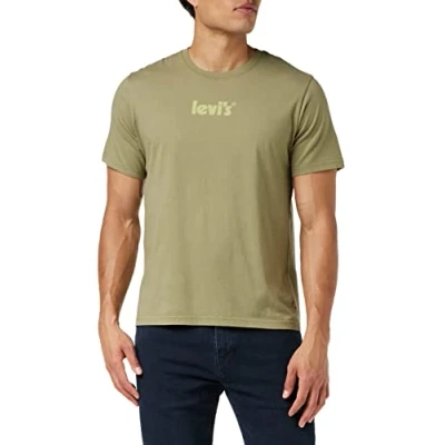 Afbeelding van Levi&#039;s Ss Relaxed Fit Tee T shirt Mannen, Deep Aloe, XS