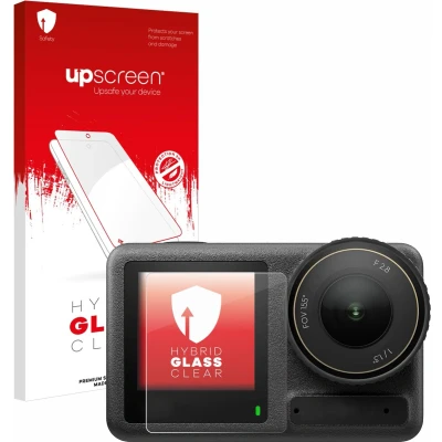 Afbeelding van upscreen Screenprotector voor DJI Osmo Action 4 (Display voor) Folie Beschermfolie Beschermglas transparant