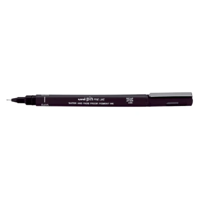 Afbeelding van Fineliner Uni ball Pin 0,05mm zwart