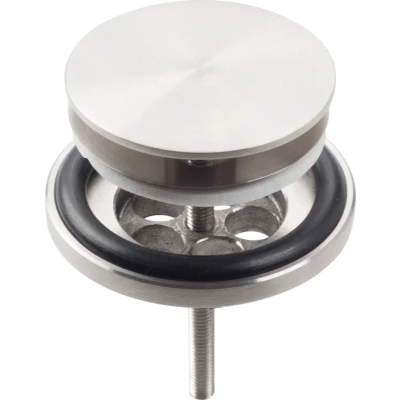 Afbeelding van Clou Mini Wash Me plug met afdekkap niet afsluitbaar rvs geborsteld