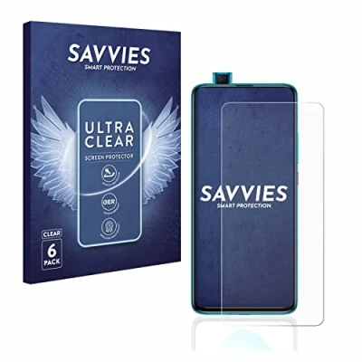 Afbeelding van Savvies (6 Stuks) Schermbeschermer voor Xiaomi Poco F2 Pro Screen Protector Ultra Transparant