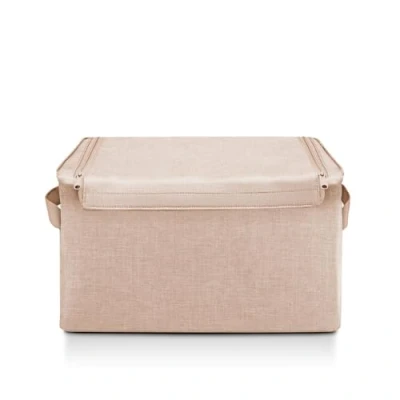 Afbeelding van Reisenthel Storagebox M Opbergbox 28L Twist Coffee Beige