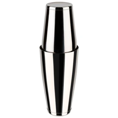 Afbeelding van APS 93203 tin Shaker, Boston 2 delige set, roestvrijstalen beker gematteerd, 0,5 + 0,7 l