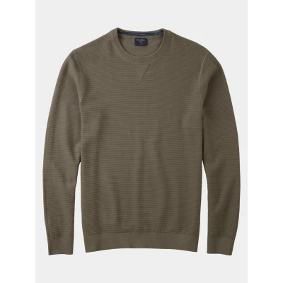 Afbeelding van OLYMP pullover olijfgroen