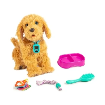 Afbeelding van Famosa Moji, interactieve hond met meer dan 150 reacties, inclusief geluiden, bewegingen en emoties (700016894)