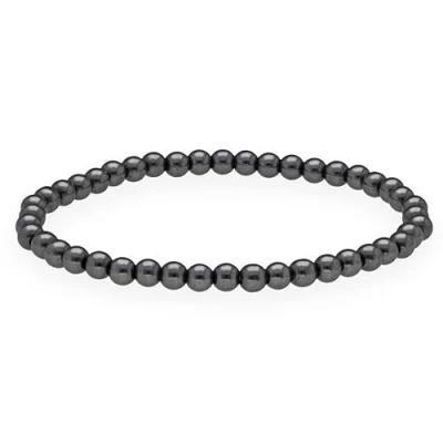 Afbeelding van Lebensquelle Plus Armband met kralen, 4 mm, edelstenen, van hoogwaardige kwaliteit