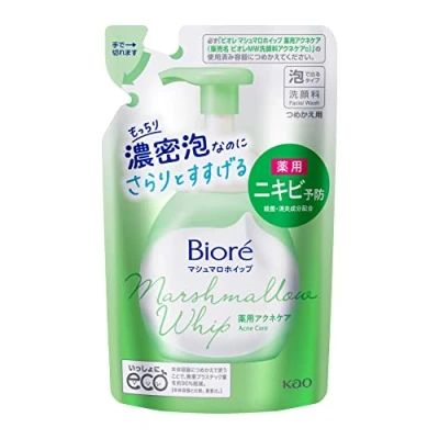 Afbeelding van Kao Biore Marshmallow Zweep medicinale Akunekea [refill] (130mL)