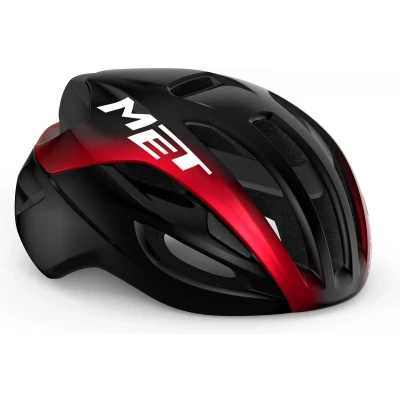 Afbeelding van MET Rivale MIPS Fietshelm Maat S Black Red Metallic Glossy