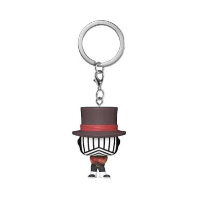 Afbeelding van Funko Pop! Sleutelhanger: MHA Mr.Compress Mr. Compress (Hideout) My Hero Academia Novelty Sleutelhanger Verzamelbare minifiguur Kousenvuller Cadeau idee Officiële Merchandise