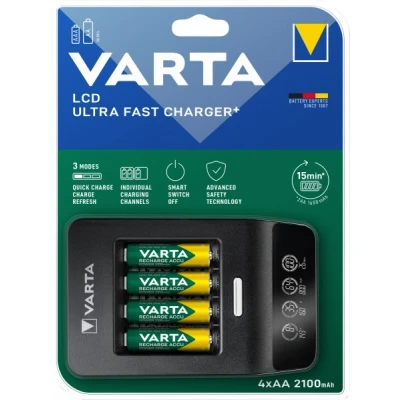 Afbeelding van Varta Household AA Batterij Oplader. AAA Oplader 4008496988273