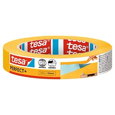 Afbeelding van tesa Perfect+ 56536 00000 00 Schilderstape Geel (l x b) 50 m 19 mm 1 stuk(s)