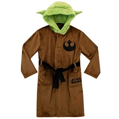 Afbeelding van Star Wars Jongens Badjassen Yoda Bruin 116
