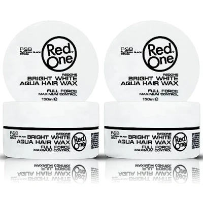 Afbeelding van Red One White Full Force Hair Styling Wax 150ml Set van 2
