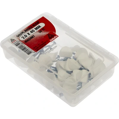 Afbeelding van Deltafix Golfplaat Nagels M. Kap 2.0x40mm Verzinkt 50 Stuks