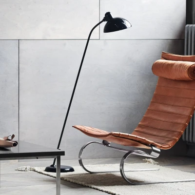 Afbeelding van Fritz Hansen Kaiser Idell 6556 F Vloerlamp Zwart