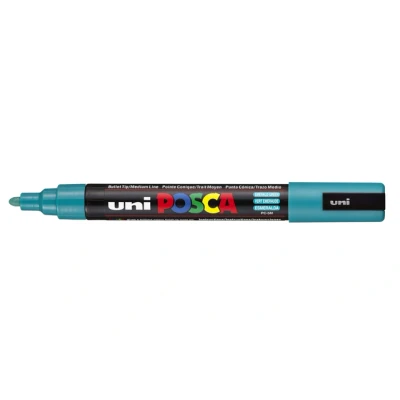 Afbeelding van uni ball Paint Marker op waterbasis Posca PC 5M emeraldgroen paintmarker