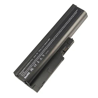 Afbeelding van ARyee 5200mAh 11.1V T60 accu laptop batterij voor Lenovo ThinkPad T61 T61p R61 R61i R61e (15.4&quot; breedbeeld) R60e R60