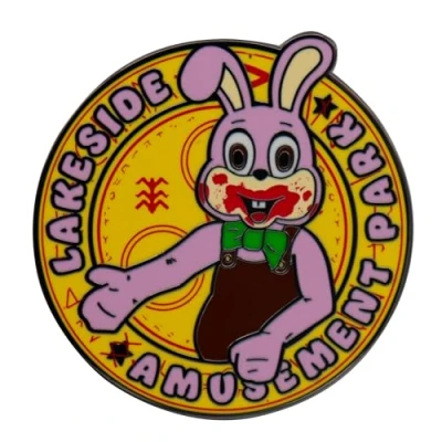 Afbeelding van Silent Hill Robbie the Rabbit Limited Edition Emaille Pin Badge, Eén maat, Metaal