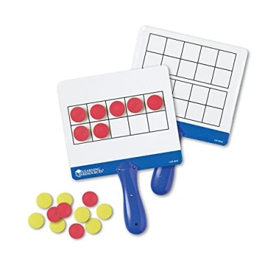 Afbeelding van Learning Resources Magnetisch Tien Kader Antwoord Borden 104 Stuk Set