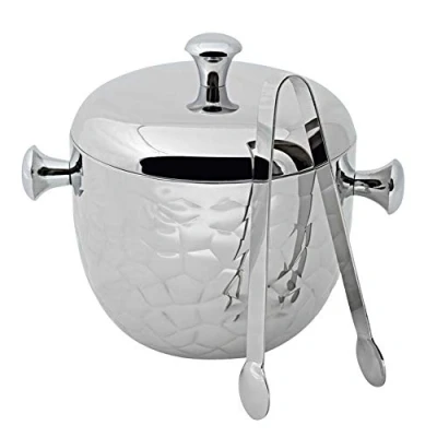 Afbeelding van EDZARD ijsemmer, ijsblokjeshouder, ijskoeler Rico, hoogte 18 cm