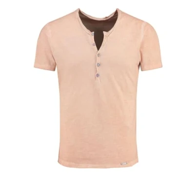 Afbeelding van Key Largo Lemonade Tshirt basic, Heren, Maat: XL, Sepia rose