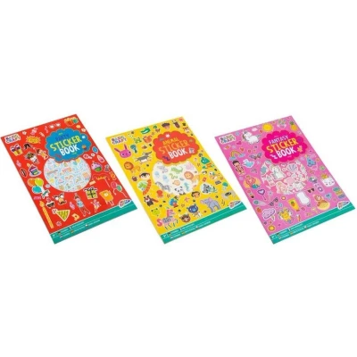 Afbeelding van Grafix A4 Stickerboek Assorti